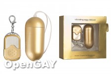Vibrating Egg Deluxe Gold - Big Size 