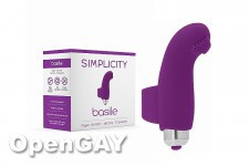 Basile - Finger Vibrator - Purple 